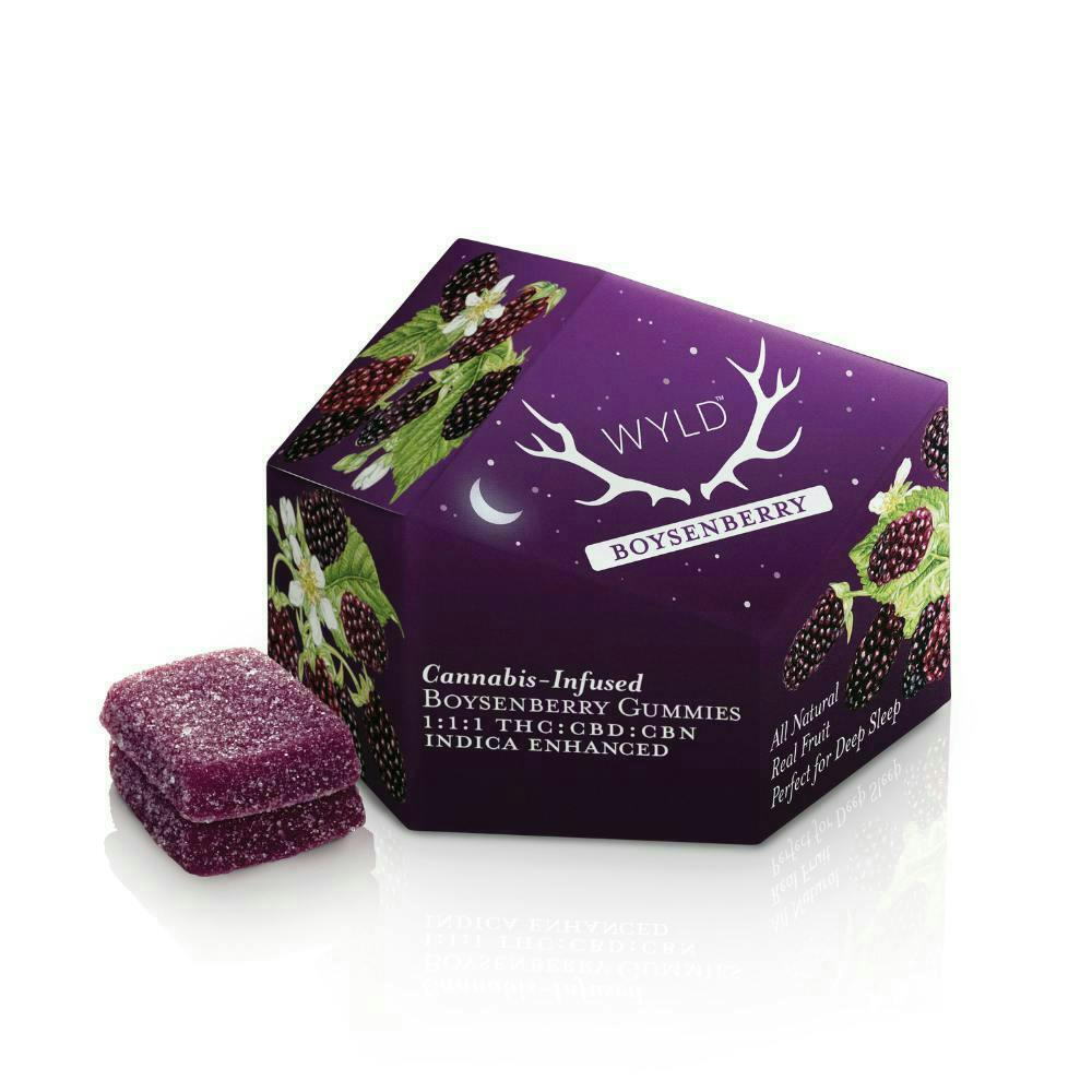 Boysenberry | 1:1:1 THC:CBD:CBN | 100mg Gummies