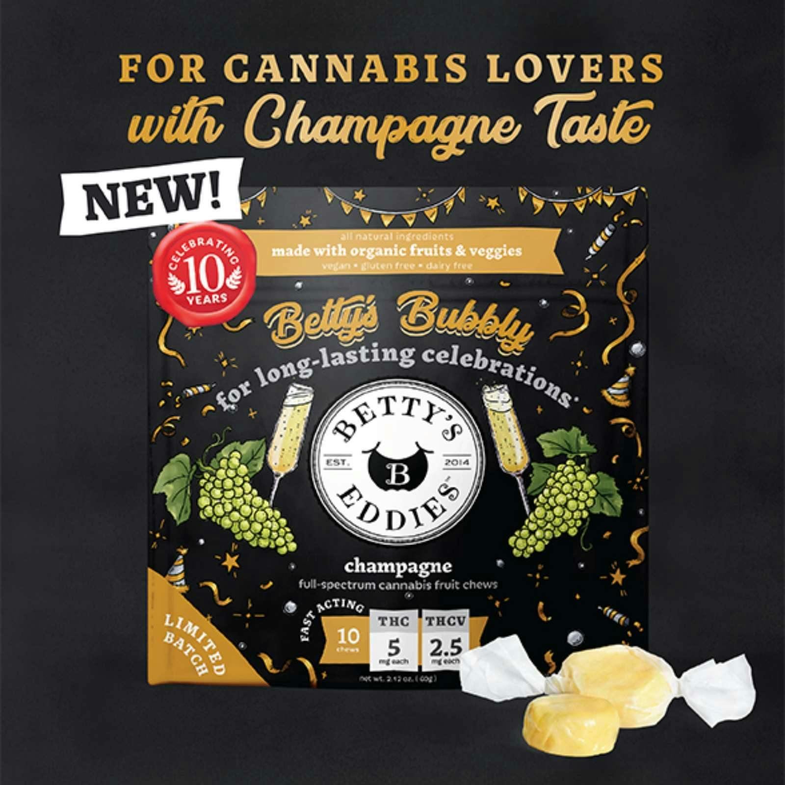 Betty's Eddies | Chews Caramel (H) | [10pk]