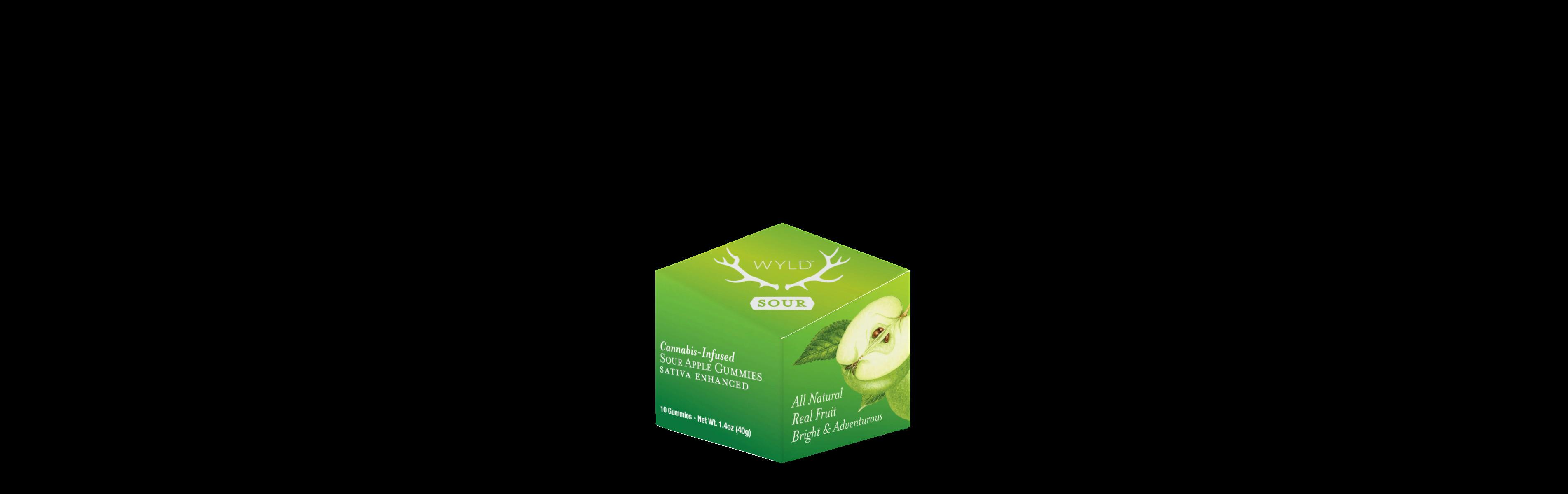 WYLD | Gummies Sour Apple (S) [10pc]