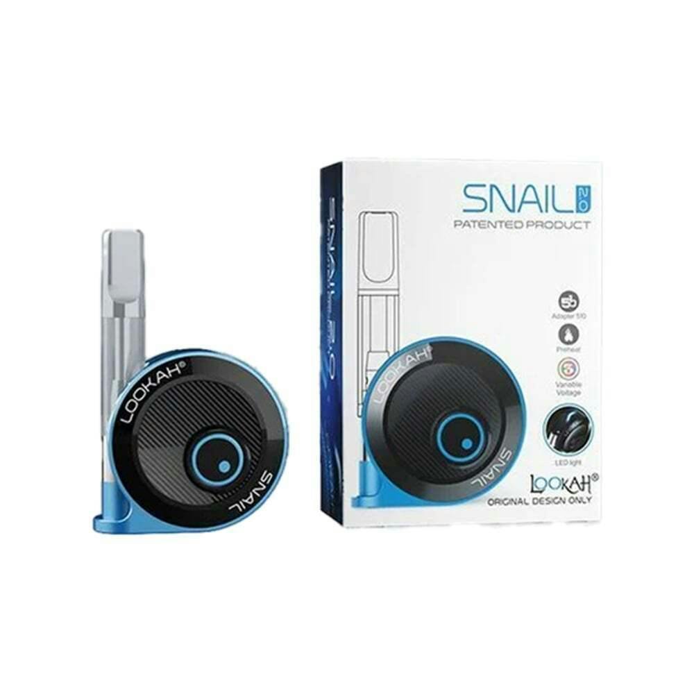 Snail 2.0 Variable Voltage Battery - Blue | Lookah - Portable Vaporizer Battery