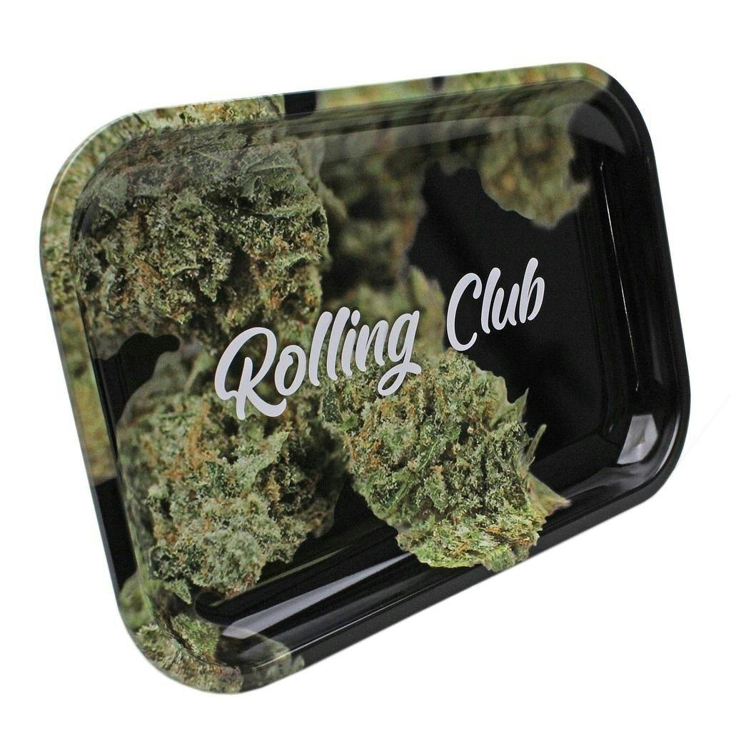 Rolling Club - Metal Rolling Tray - Medium - Nugs