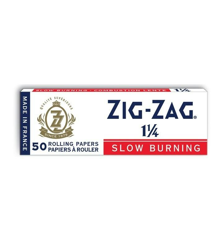 Zig Zag - White Slowburning Papers 1.25"