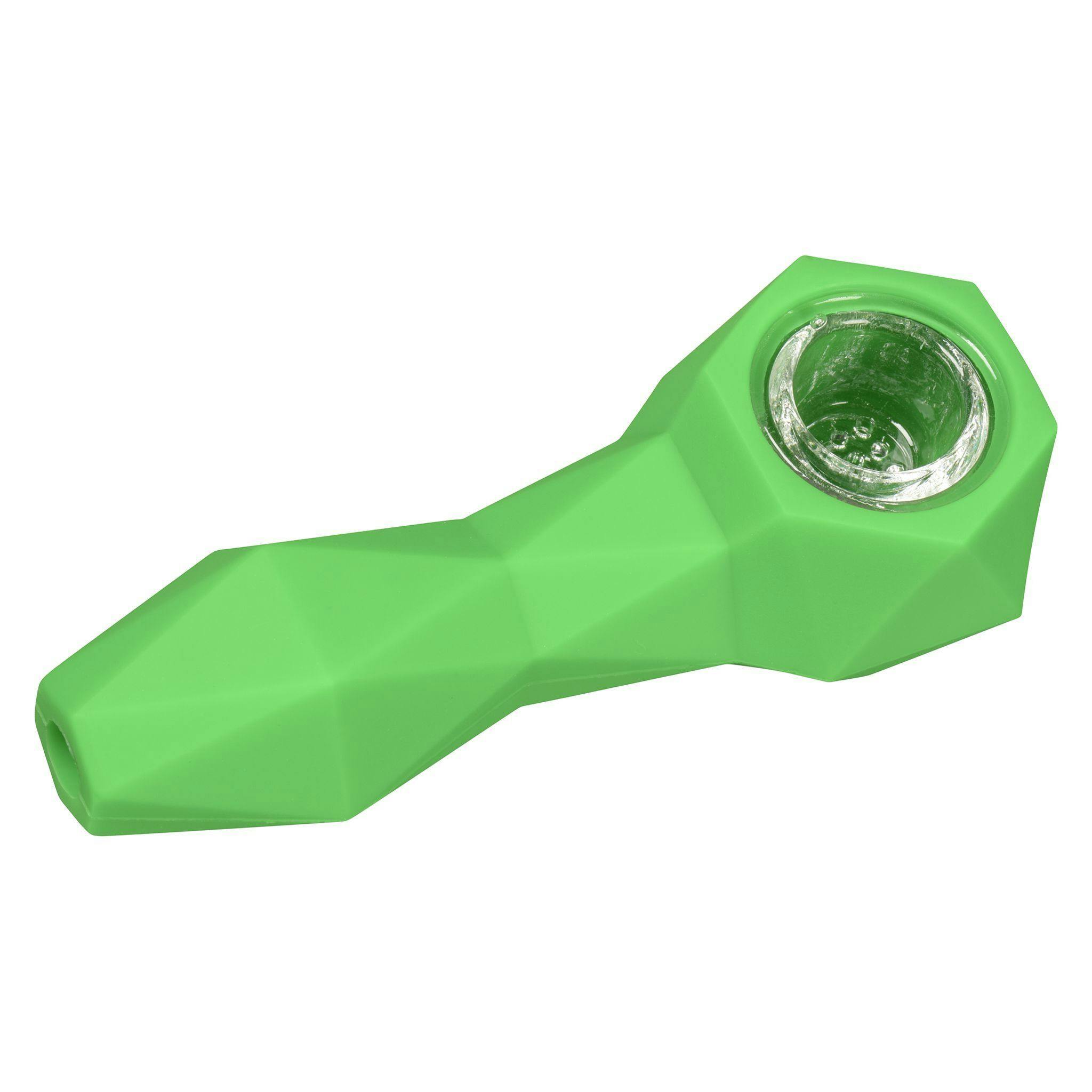 DabWare - Silicone Diamond Pipe - Green