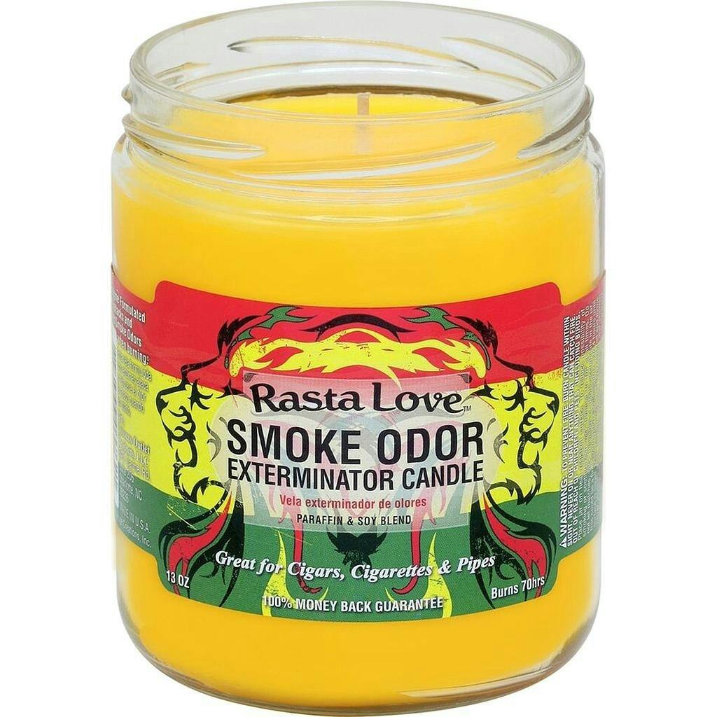 Candle - Smoke Odor 13oz - Rasta Love