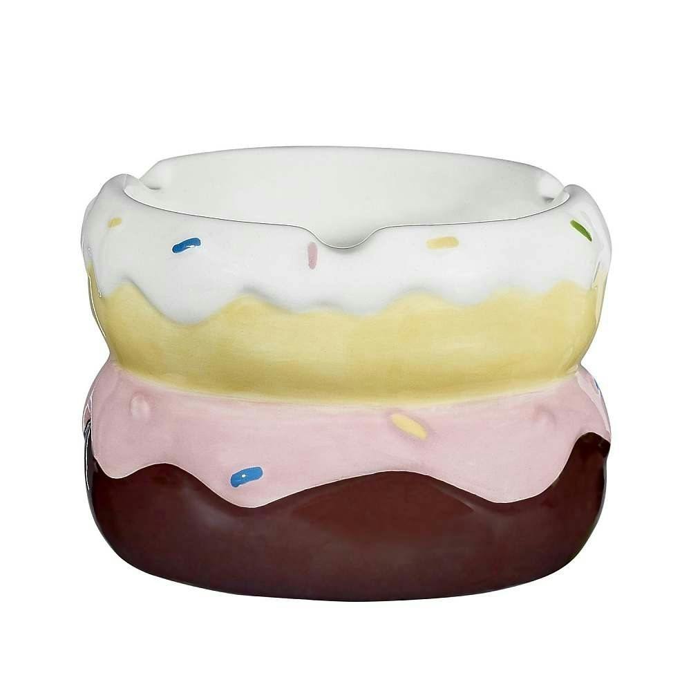 Ceramic Ash Tray - Roast and Toast Bus Donut