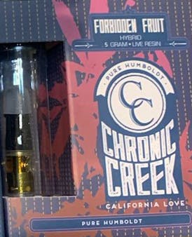 Chronic Creek Forbidden Fruit .5g Cart