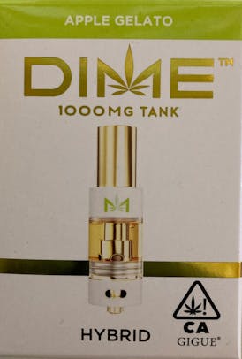 Dime Apple Gelato 1000mg Tank