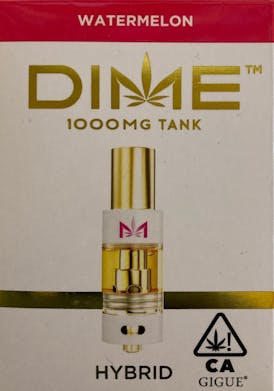 Dime Watermelon 1000mg Tank