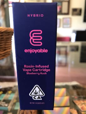 Enjoyable Blueberry Kush Rosin Cart