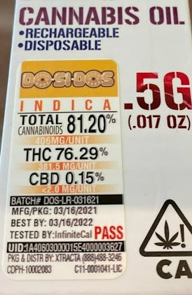 Flav - Live Resin Pod - Do-Si-Dos - 0.5G