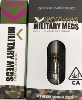 Military Meds GDP cartridge 0.5 gram