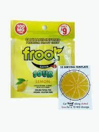 SOUR LEMON: $9 S Froot