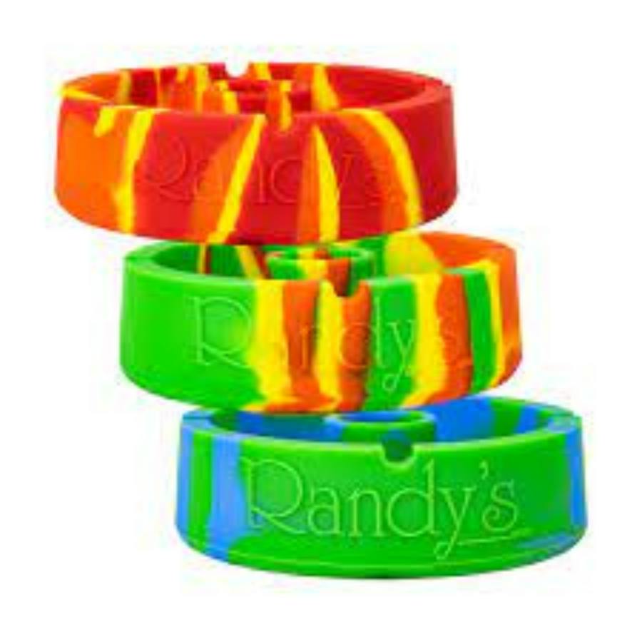 Round Silicone Ashtray - Assorted