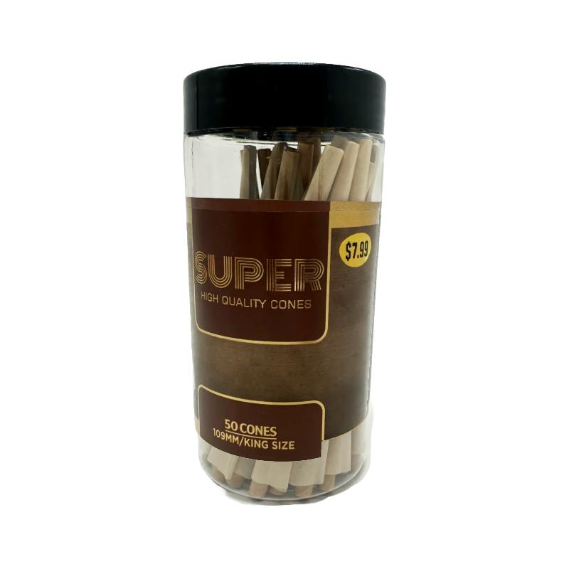 50ct Super Cones - Brown