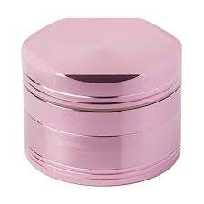 Pink Hexagon Metal Grinder