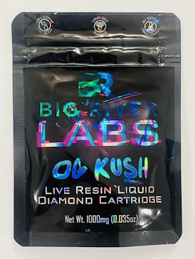 Big River 1G OG Kush Live Resin Diamond Cart