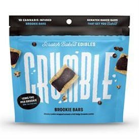 Crumble Brookie Bars 100mg Edibles