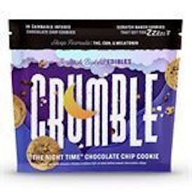 Crumble Nighttime Chocolate Chip 100mg Cookies