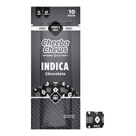 Cheeba Chews Chocolate Indica 100mg taffy
