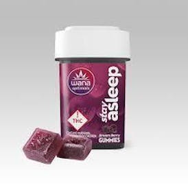 Wana Stay Asleep Dreamberry 100mg gummies