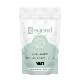 Beyond Transdermal Patch- Rest 1:1 ThC:CBN 25mg Topicals