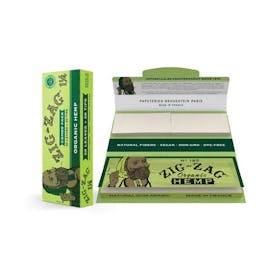 Zig Zag Organic Hemp 1 1/4 Rolling Papers W/ Tips