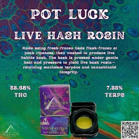 MidSouth Extracts Pot Luck 0.5g Live Rosin