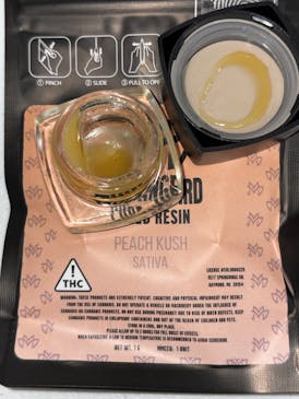 Mockingbird Peach Kush 1g Cured Resin