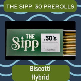 The Sipp- Biscotti 10ct*.30g Pre Rolls