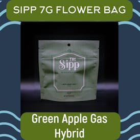 River Remedy Green Apple Gas 7g Flower