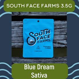 South Face Farms Blue Dream 3.5g Flower