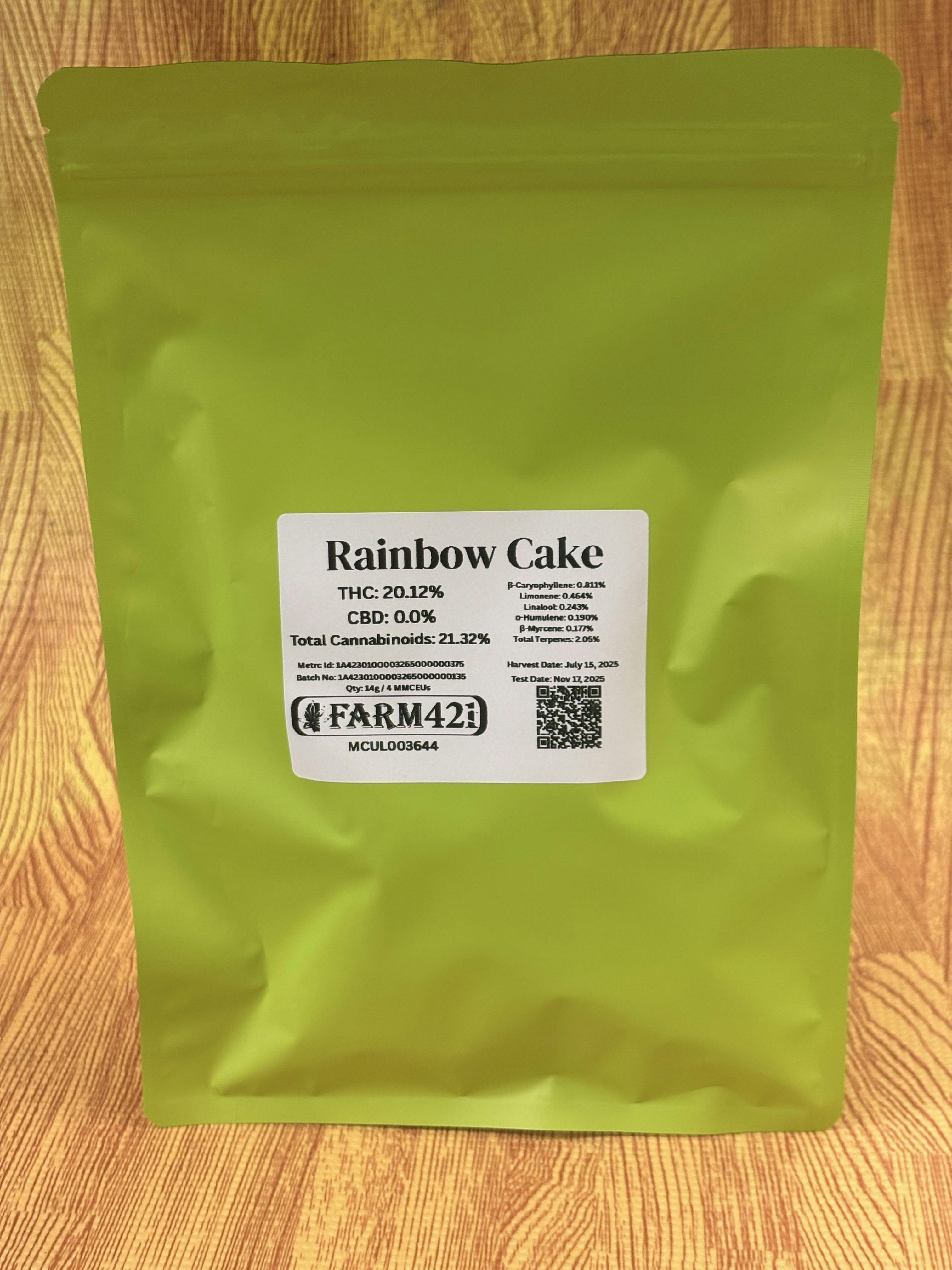 Farm 421 Rainbow Cake