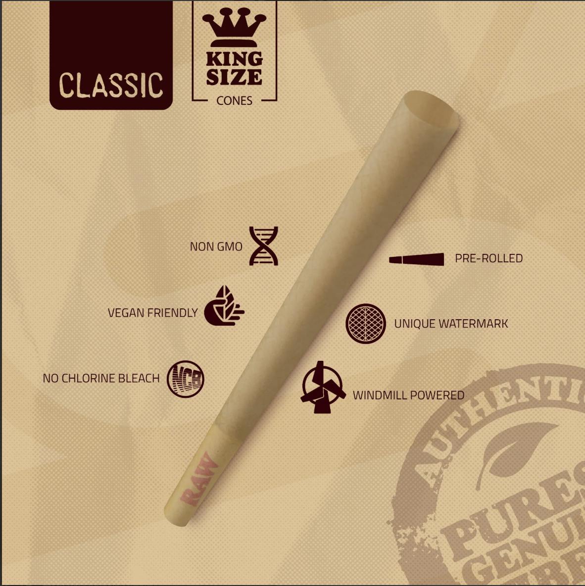 Raw King Size 3 Pk