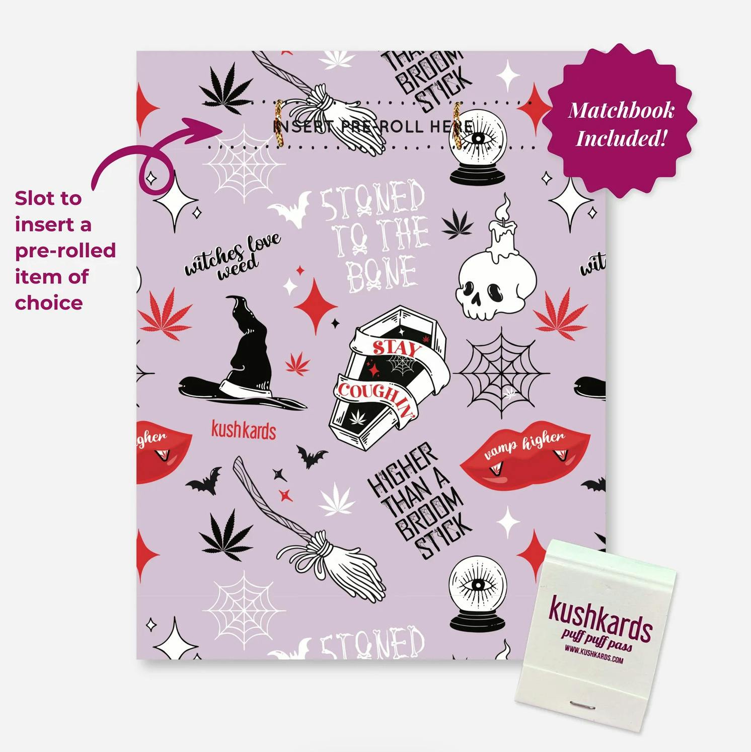 KushKards | Stoned To The Bone Pre-Roll Card | Greeting Cards at Valley Greens