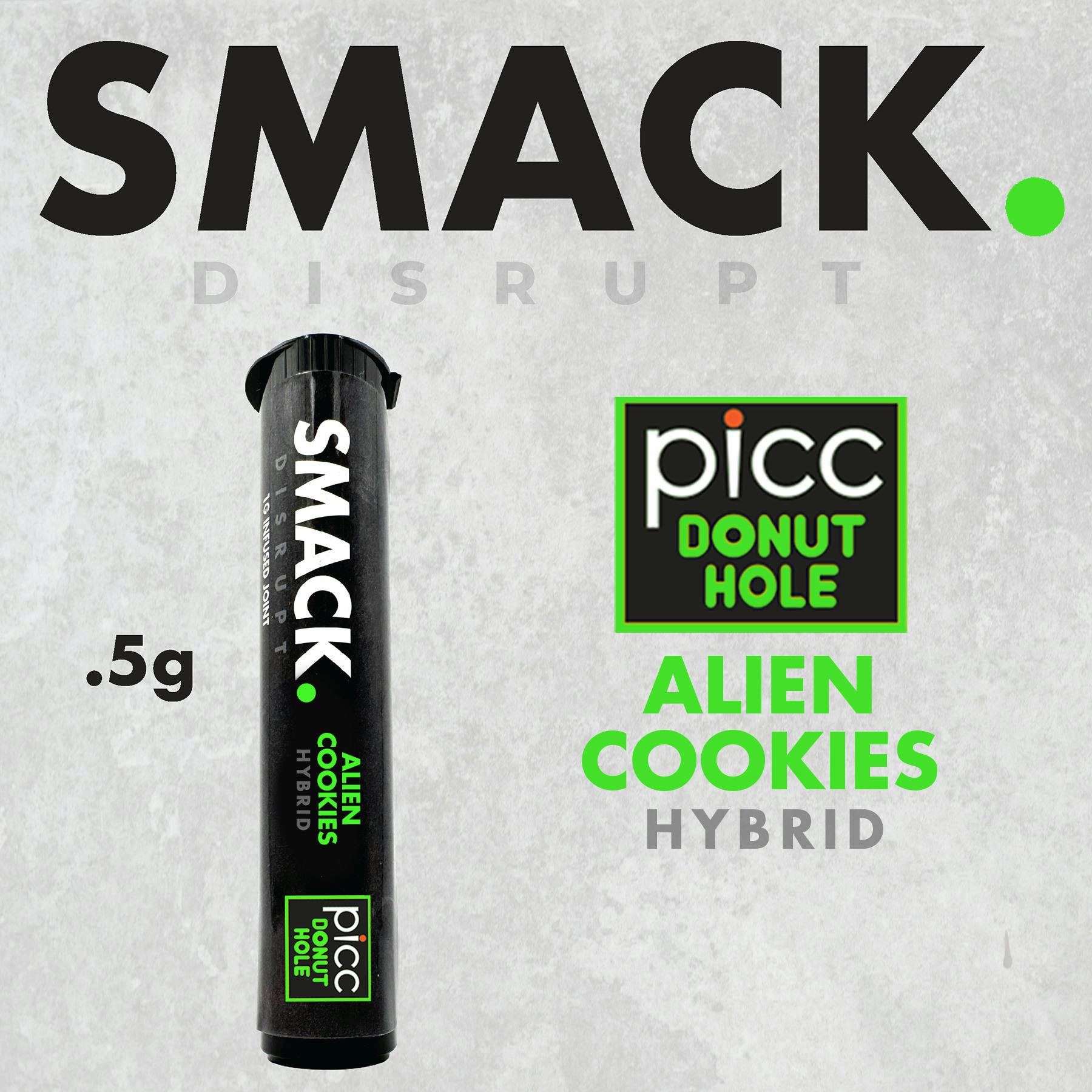 SMACK | Alien Cookies | Infused Pre-Roll | Hybrid