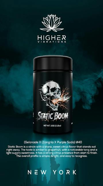 Higher Vibrations | Static Boom | Flower | Hybrid
