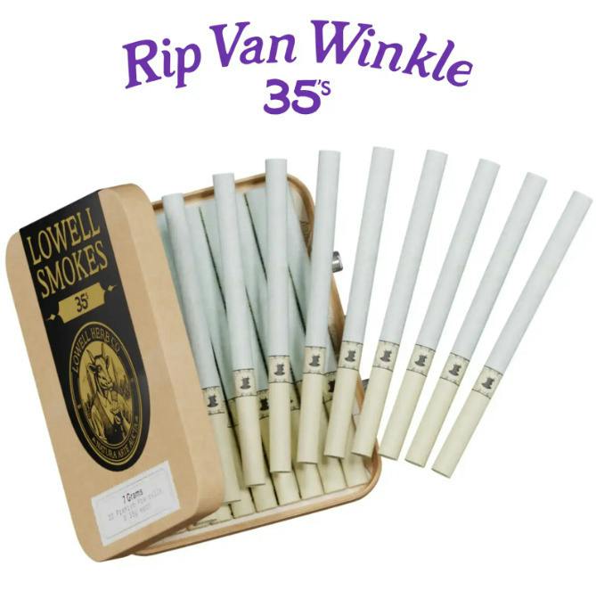 Lowell Herb Co. | Rip Van Winkle (Tall 35's) | Pre-Roll 20pk | Indica cannabis product