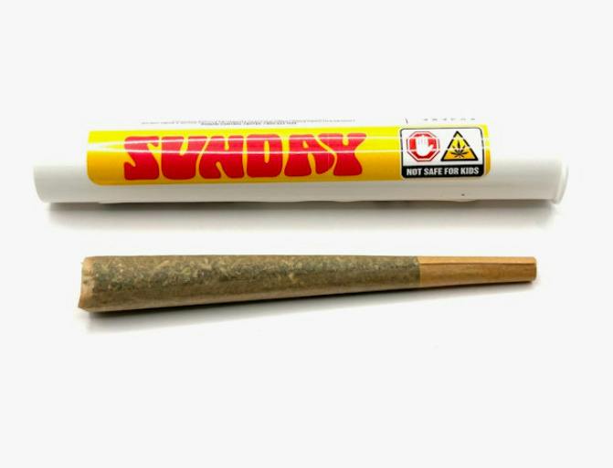 Sunday | Oreoz | Pre-Roll | Indica-Hybrid cannabis product