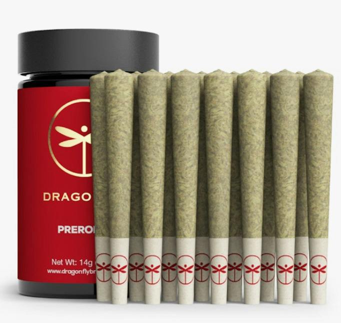 Dragonfly | Sour Garlic | Pre-Roll 14pk | Indica