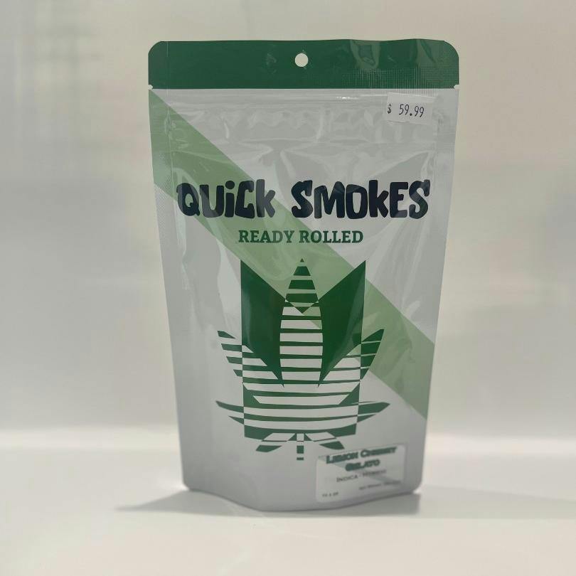Lemon Cherry Gelato 1g x 28 Pre- Roll Pack Quick Smokes