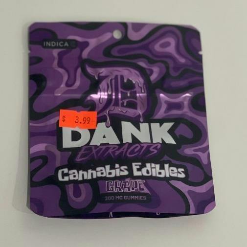 Dank Extracts- Grape 4x 50mg