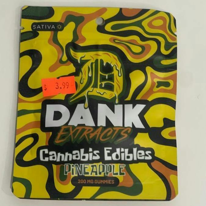 Dank Extracts- Pineapple - 4x 50 mg
