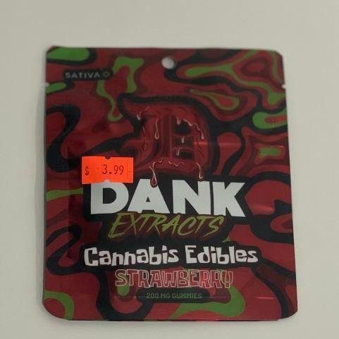 Dank Extracts- Stawberry 4 x 50 mg