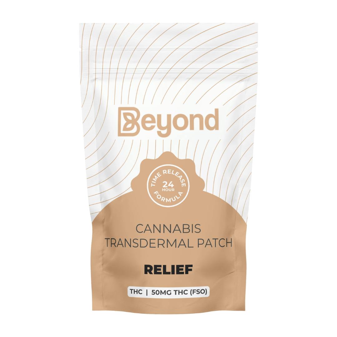 BEYOND - TRANSDERMAL PATCH RELEAF 50MG at The Highest Care Dispensary