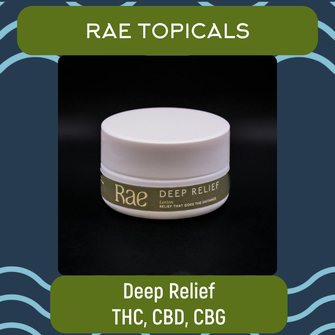 RAE | Deep Relief Infused Lotion 1500mg at The Highest Care Dispensary