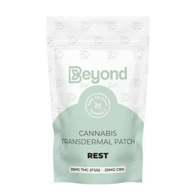 BEYOND - REST TRANSDERMAL 25MG 1:1 THC: CBN at The Highest Care Dispensary
