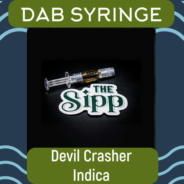 Full Spectrum 1g Dab Syringe | Devil Crasher
