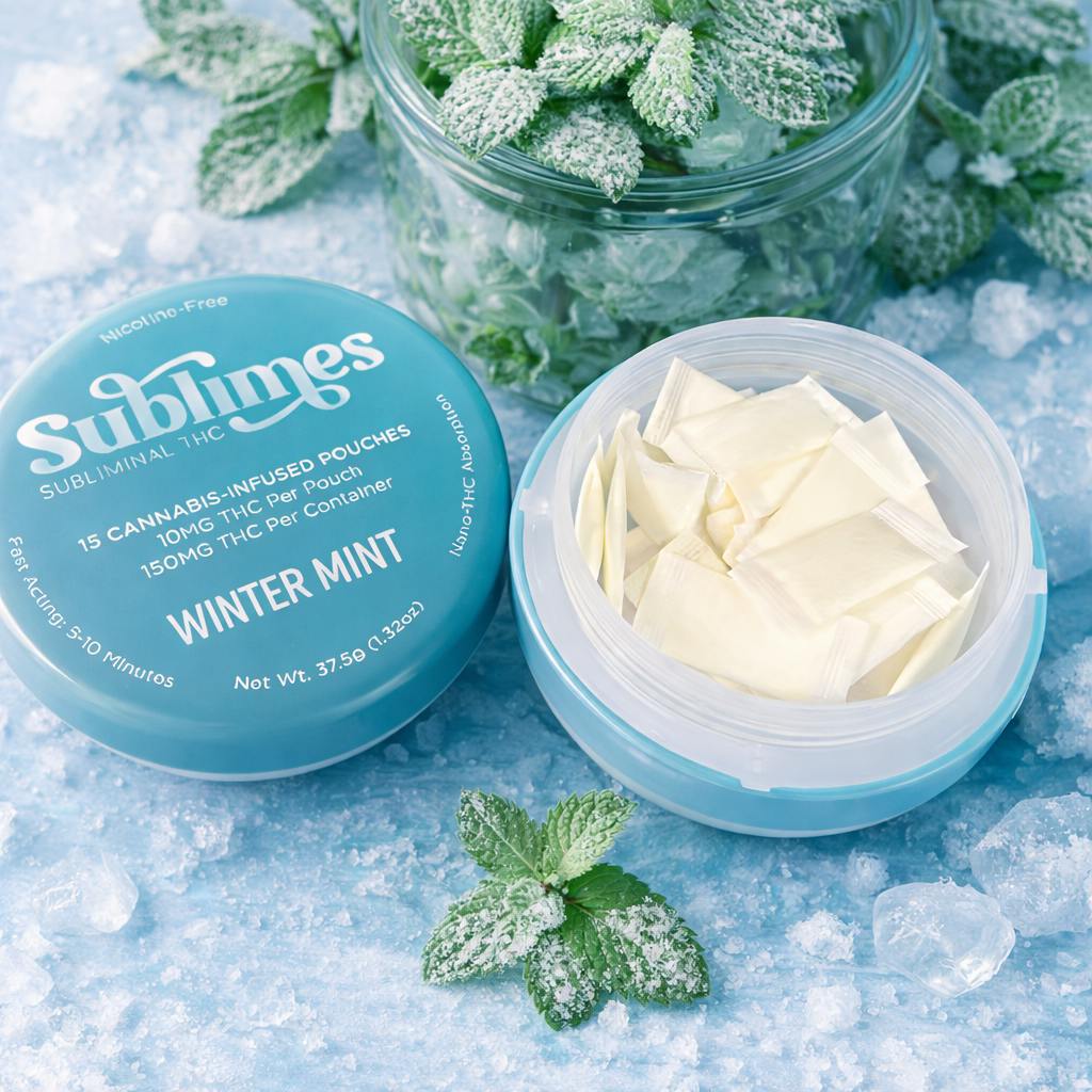 Sublimes | Winter Mint | 150mg at The Highest Care Dispensary