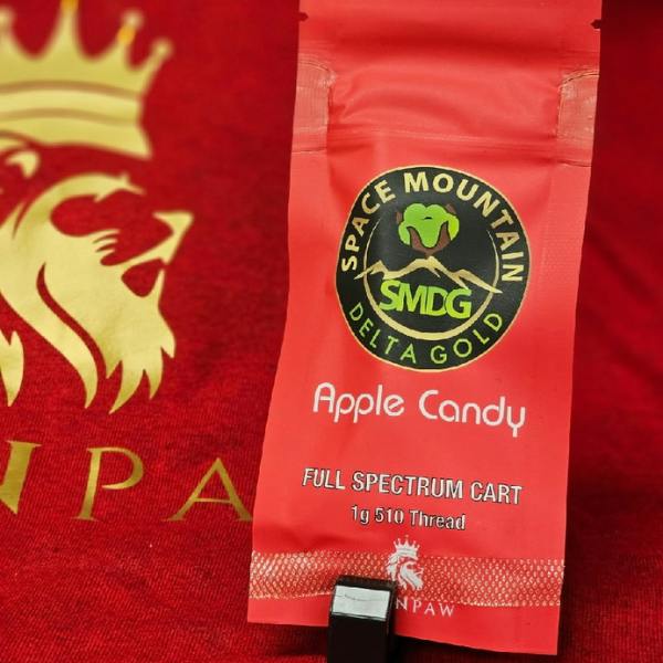 Apple Candy 1g Liquid Shatter Vape Cart