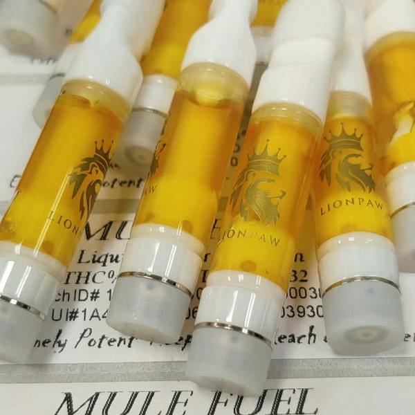 Mule Fuel 1g Liquid Shatter Vape Cart